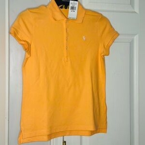 Girls polo shirt🧡